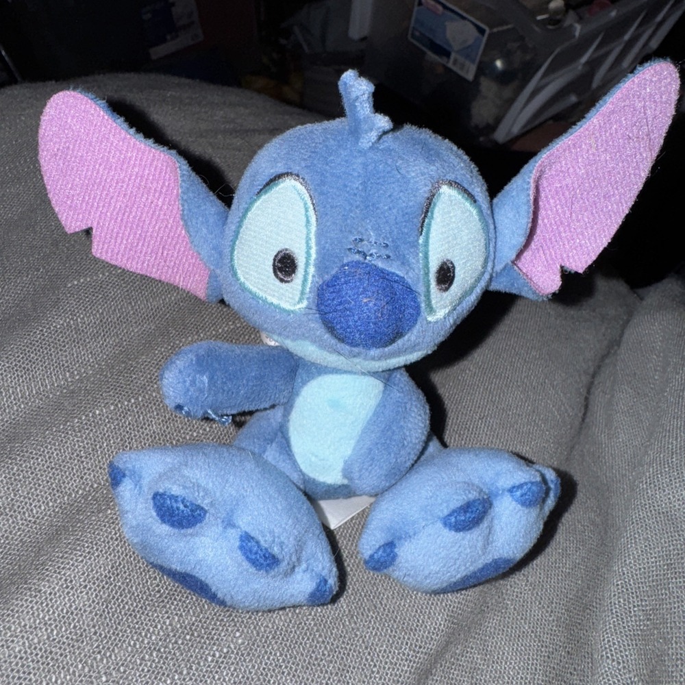 Big Feet Lilo And Stitch 4" Stitch Plush Small Disney Collectible‎ Mini EUC